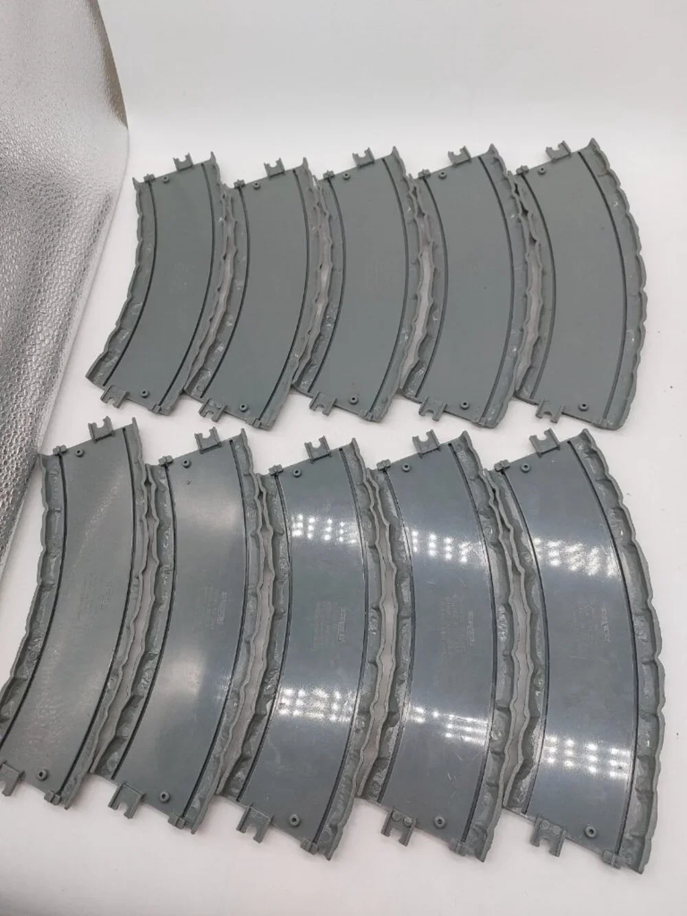 ERTL Thomas  & Friends Turntable Playset 10 Replacement Track Pieces Only 1996
